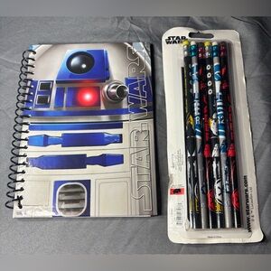 NEW Star Wars Stationary Set NWT